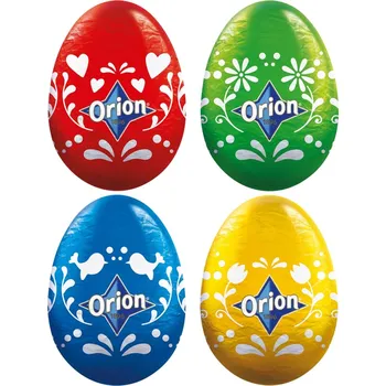 Čokoláda ORION Čokoládové vajíčko z mléčné čokolády - dutá figurka 15g