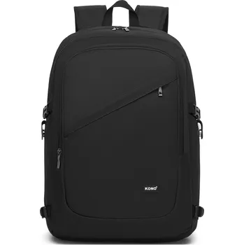 turistický batoh Moderní batoh na notebook 17,3" Kono 40 L - černý