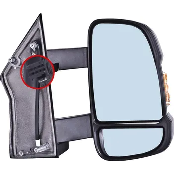 Auto-moto ACI zrcátko pro CITROEN Jumper 06- s blikačem (pro bílou žárovku) střední rameno (140 mm) P