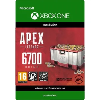 Hra APEX Legends: 6700 Coins - Xbox Digital