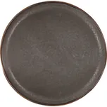 Clay Keramický mělký talíř Castano, průměr 27 cm, šedý/hnědý