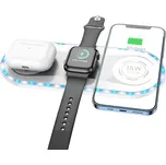 Borofone Indukční nabíječka BQ14 absolute 3V1 22,5W bílá