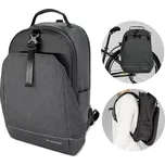 Wozinsky nosič zavazadel na kolo batoh na kolo s rámem 2v1 30l černý (WBB33BK)