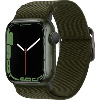 Pouzdro na mobilní telefon Řemínek Spigen pro Apple Watch 40mm, zelený