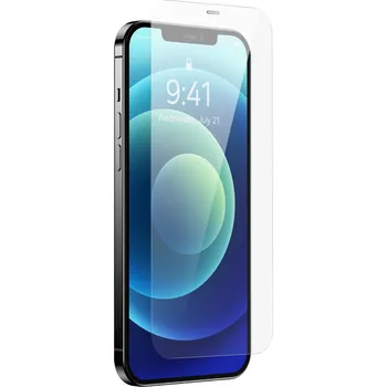 Pouzdro na mobilní telefon Baseus 2x tvrzené sklo pro iPhone 12 Pro Max s krytem reproduktoru + polohovadlem (SGBL060802) (pouzdro)