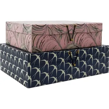 Úložný box Sada úložných boxů House Doctor HDKeep 2-pack 900001803 vícebarevná MLC