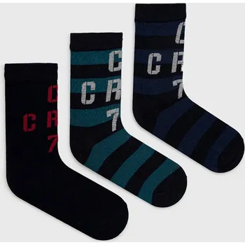 Dětské ponožky CR7 Cristiano Ronaldo 3-pack 8470.80.522 námořnická modř 59X, vel. 40/43