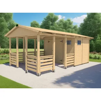 Zahradní altán Zahradní altán Herold A3355 BX (6,3 + 9,6 m2)