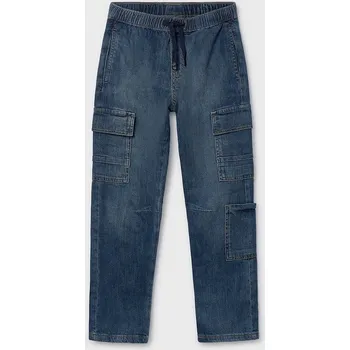 Chlapecké kalhoty Dětské rifle Mayoral 6570.7F.Junior.PPY2 modrá 55X, vel. 128