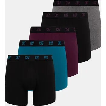 Boxerky Boxerky CR7 Cristiano Ronaldo 5-pack 8106.49.2424 fialová 49X, vel. XXL