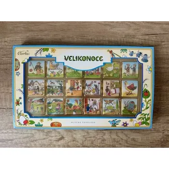 Čokoláda Carla Mléčné Neapolitánky Josef Lada Velikonoce 90g