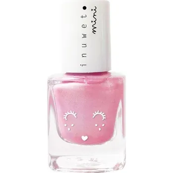 dětské šminky a malovátka Inuwet Dětský lak na nehty Pink Doll - Melounová vůně