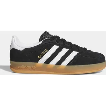 Chlapecké tenisky Dětské tenisky adidas Originals GAZELLE INDOOR IH9135 černá 99X, EUR 32