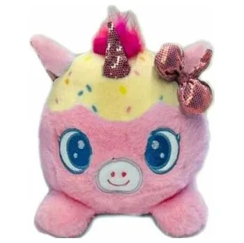 plyšák Plyšový jednorožec se svíticíma očima – 18 cm
