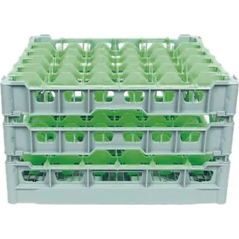 Fries rack systém Koš na sklenice do myčky pro 36 ks sklenic, 500 × 500 mm