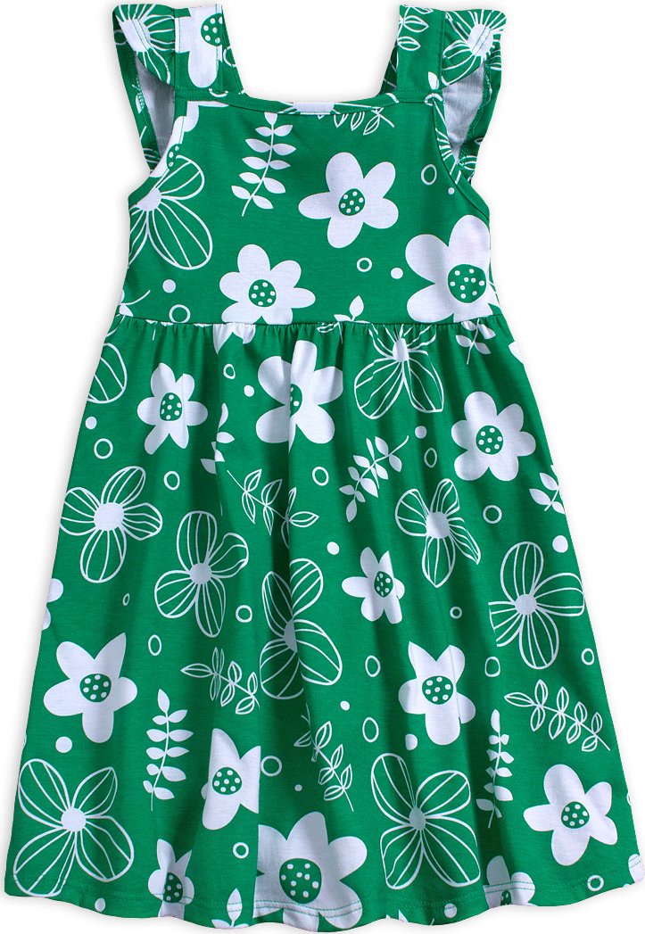 Dívčí letní šaty KYLY TIME TOGETHER zelené Velikost: 98
