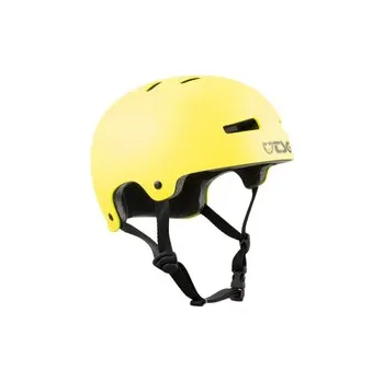 Přilba TSG Evolution Solid Color satin acid yellow, S/M