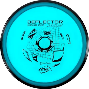 Disc golf MVP Disc Sports DEFLECTOR Proton Barva: Oranžová - transparentní, Váha: 176 g