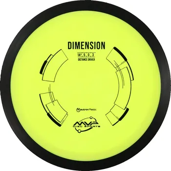 Disc golf MVP Disc Sports DIMENSION Neutron Barva: Tyrkysovo-zelená, Váha: 174 g