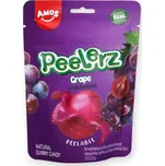Amos Loupací želé bonbony Peelerz - Hroznové víno 65g