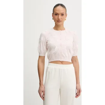 Dámský svetr Kardigan Twinset 261TP3421 růžová 03X, vel. XS