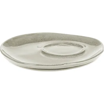 Serax, Podšálky ke hrnkům na kávu La Mère, 14,5 cm, lomená bílá, 2 ks - Formadore