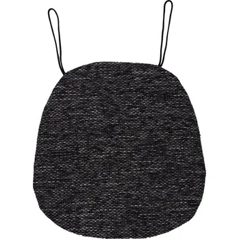 Polštář TEXTILOMANIE Sedací polštář Nita černý