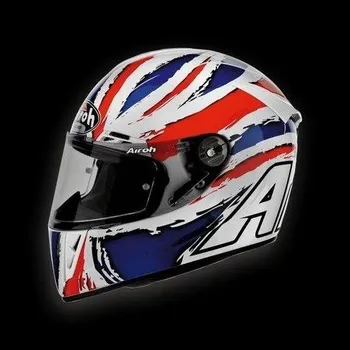 Helma na motorku AIROH GP400 FLAG GP4F55 - integrální tricolor helma XL