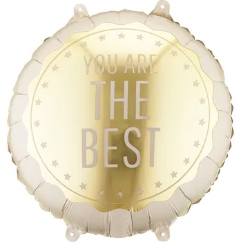 PartyDeco Balonek fóliový You are the Best, 45 cm