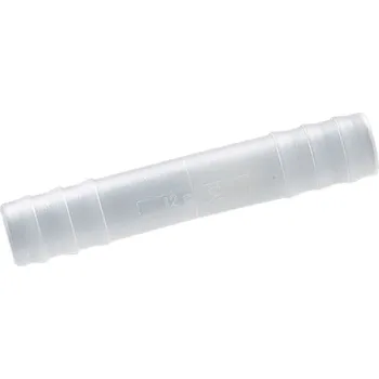 Ventil Hadicová spojka z PP, rovná, cylindrické nátrubky, pro hadice Ø 11-13 mm (balení = 10 ks)