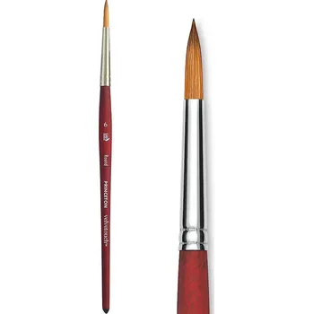 Umělecký štětec Štětec kulatý Princeton Velvetouch 3950 - výběr velikostí Velikost: 3/0
