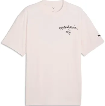 Pánské tričko Pánské Tričko s krátkým rukávem PUMA JUNIOR VARSITY TEE VI 69231002 – Růžová L