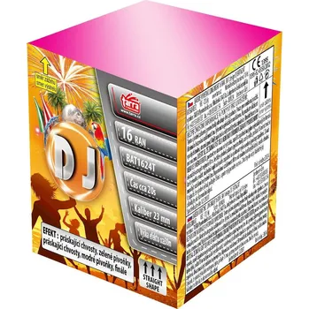 Tarra Ohňostroj - Baterie výmetnic dj - 16 ran