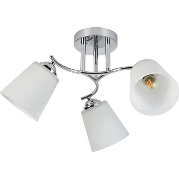 Přisazený lustr PAFOS 3xE27/15W/230V lesklý chrom