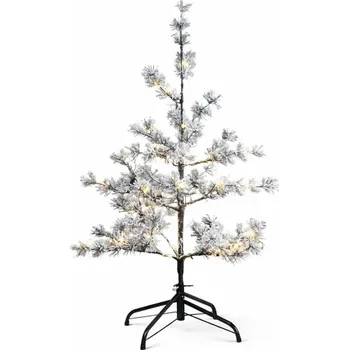 Vánoční stromek SIRIUS LED svítící stromeček Alfi 90 cm, zasněžený