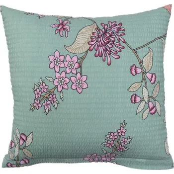 Povlak na polštář 70x90 krep Klaudie zelená