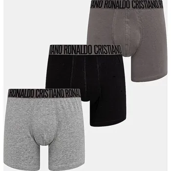 Boxerky Boxerky CR7 Cristiano Ronaldo 3-pack 8100.49.2792 šedá 90A, vel. XL