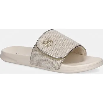 Dámské pantofle Dětské pantofle Michael Kors JETT DARBY MK04190732 zlatá 10Y, EUR 35