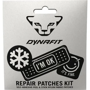 Skialpinistické vybavení Záplata na oblečení Dynafit Repair Patches Kit Sada Barva: černá / bílá