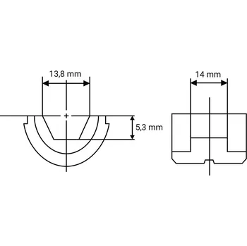 Kleště MAKITA čelisti ZM00000220