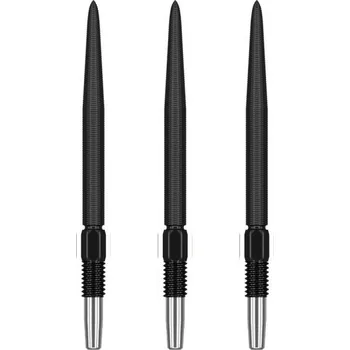 Příslušenství pro šipky Target - darts Kovové hroty - Swiss Points - Nano Grip - Black - 26 mm