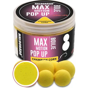 Nástraha Haldorádó Pop-Up Boilies Max Motion 50 g 16+20 mm Champion Corn