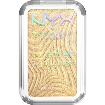 Dekorativní kosmetika NYX PROFESSIONAL MAKEUP Buttermelt Highlighter, Butta Than Gold