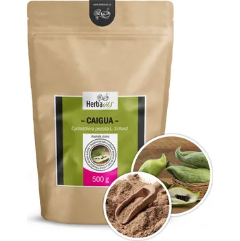 Herbavis Caigua (Ačokča) – Prášek, 100% mletý plod, 500 g 500g