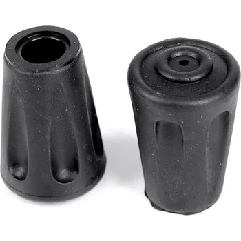 Trekingová hůl Gumový chránič hrotu Fizan Tip Rubber Protector 2 szt. - black