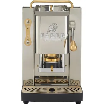 Kávovar Faber Pro Inox Deluxe Glossy Messing (3.0 PRO INX DLX MIR BRA)