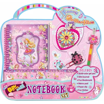 Alltoys Deník set s dekoracemi, víla