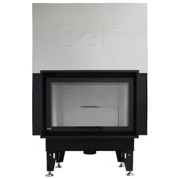 Krbová vložka BEF Home s.r.o. BEF HOME AQUATIC WH V 80 krbová vložka 14,5kW, s výměníkem, černá