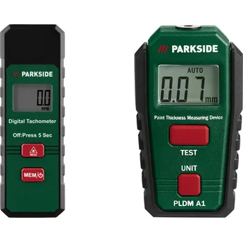 Motorová pila PARKSIDE® Měřič tloušťky nátěru PLDM A1 / Digitální tachometr PDDM A1
