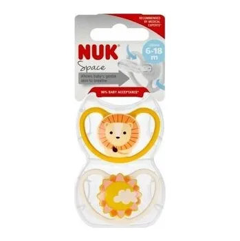 Dětské zboží 427421 SMOCZEK SILIKONOWY SPACE LION 6-18 2SZT 541377, 736932